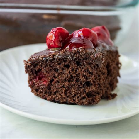 Chocolate Cherry Cake Easy 4 Ingredient Cake Upstate Ramblings