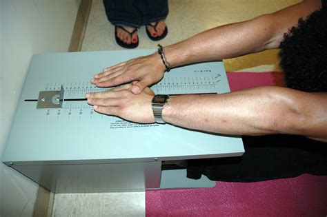 The Sit And Reach Box Used To Measure Flexibility Photogra Flickr