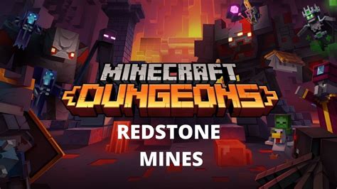 Minecraft Dungeons Apocalypse Redstone Mines Youtube