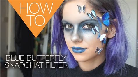 The Blue Butterfly Snapchat Filter Halloween How To
