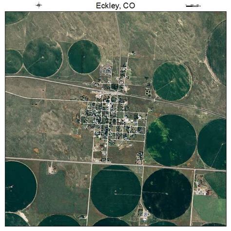 Aerial Photography Map Of Eckley Co Colorado