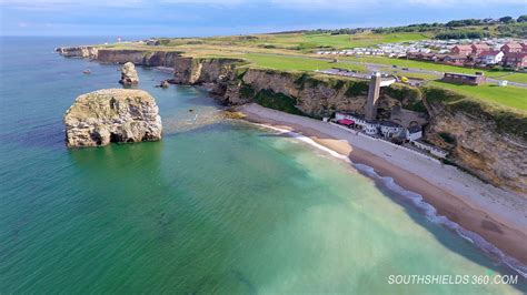 Marsden Rock And North Sea South Shields 360