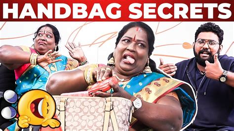 Chinna Ponnu Handbag Secrets Revealed By Vj Ashiq Ultimate Comedy