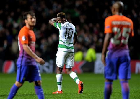 Invincible Star Moussa Dembele Reacts To Champions League Highlights Of Man City Game At Celtic Park