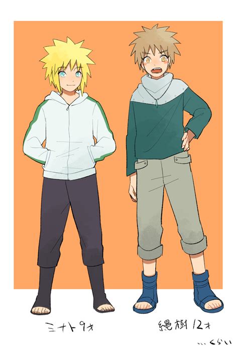 Namikaze Minato And Nawaki Naruto And 2 More Drawn By Sevnst Danbooru