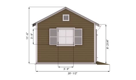 Famous 23 Free 16x20 Shed Plans With Material List