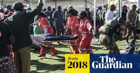 Zimbabwe Opposition Fears Crackdown After Election Rally Bombing Zimbabwe The Guardian