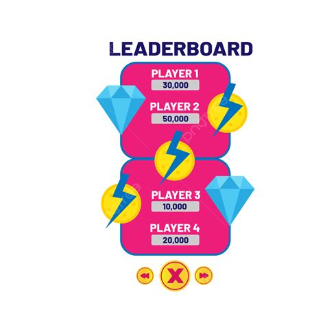Score Game Vector Hd Png Images Game Score Card With Coin Information