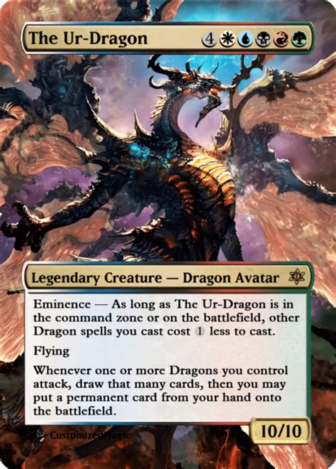 The Ur Dragon Magic The Gathering Proxy Cards