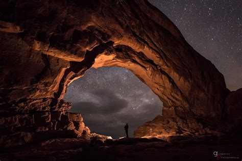 Portal Night Sky Photography Arches National Park Utah Night Sky Photos