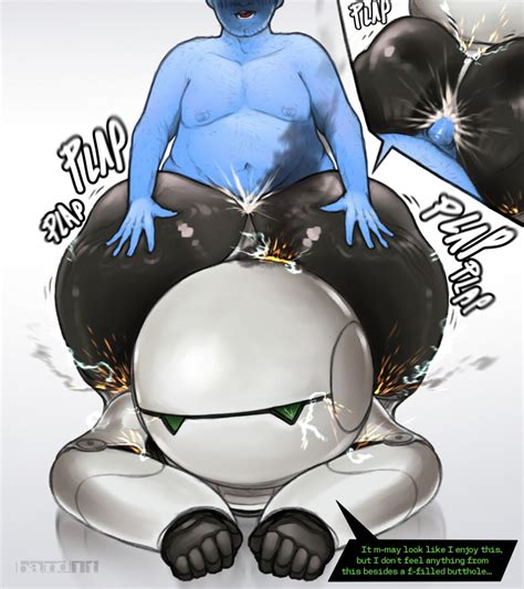 Rule 34 Absurd Res Anal Anal Sex Android Anthro Ass Band1tnsfw Black Body Blue Body Bodily