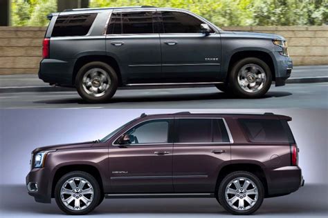 2020 Chevrolet Tahoe Vs 2020 Gmc Yukon Whats The Difference
