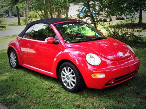 2004 Red Vw Beetle Convertible My New Car Beetle Convertible Red
