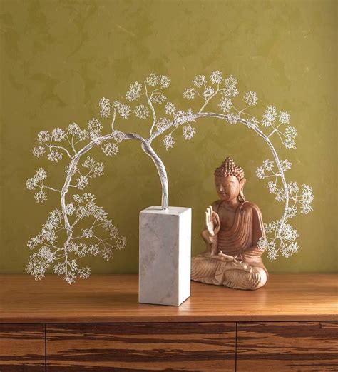 Our Stunning Weeping Willow Sculpture Will Add A Serene Zen Ambiance To