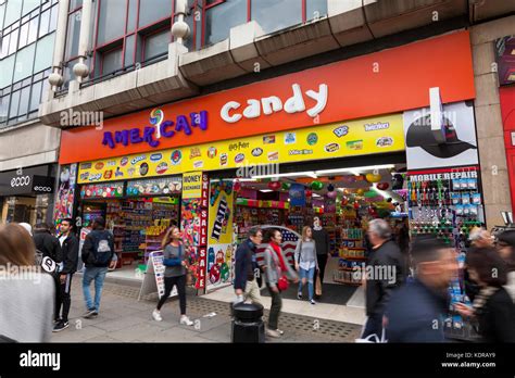The American Candy Store On Oxford Street London England Uk Stock