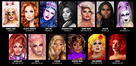 Is Rupauls Drag Race Season 13 The Most Diverse Yet Heres The Cast