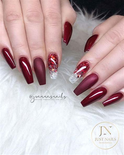 23 beautiful ways to rock red coffin nails stayglam