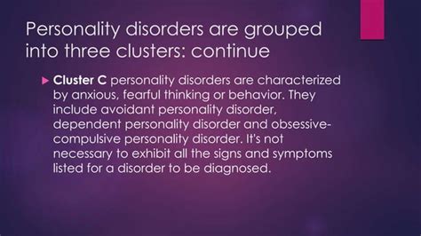 Personality Disorders Dsm5 Ppt