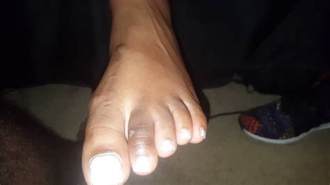 ebony veiny feet with white toes youtube