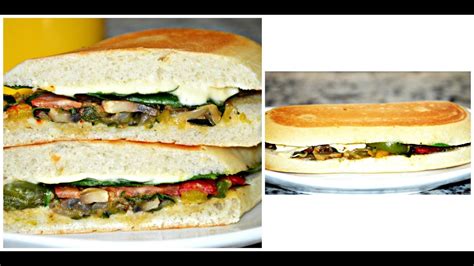 I've included a little bit on what the recipe is like so you get a feel for. Grilled Veggie Panini Recipe - YouTube