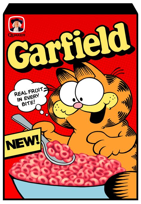 Garfield Sickos Cereal Garfield