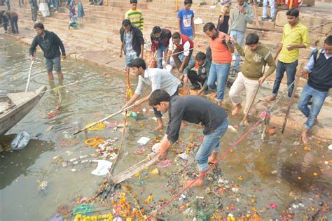 Clean Ganga Initiative Taken By Some Locals India