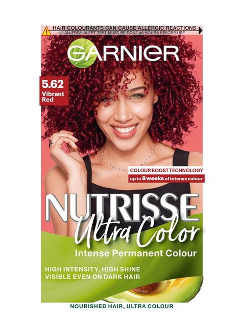 Garnier Nutrisse Ultra Color Permanent Hair Dye Vibrant Red 562