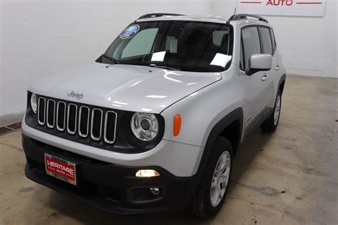 New 2018 Jeep Renegade Latitude Sport Utility 1nh00558 Heritage Auto