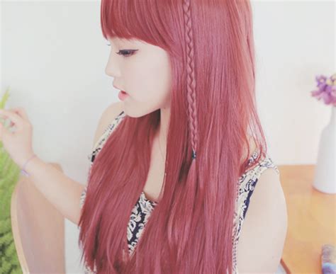 Korean Red Hair Pictures Photos And Images For Facebook