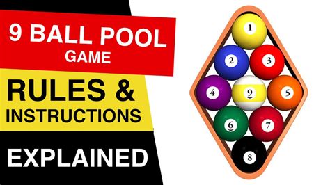 9 Ball Pool Game Rules How To Play 9 Ball Pool 9 Ball Pool