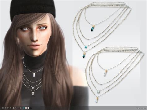 My Sims 4 Blog Hypnotic Necklace By Toksik