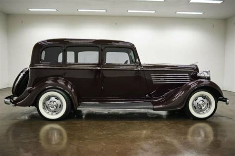 1934 Chrysler Ca 971 Miles Royal Maroon Sedan 350 V8 700r4 For Sale