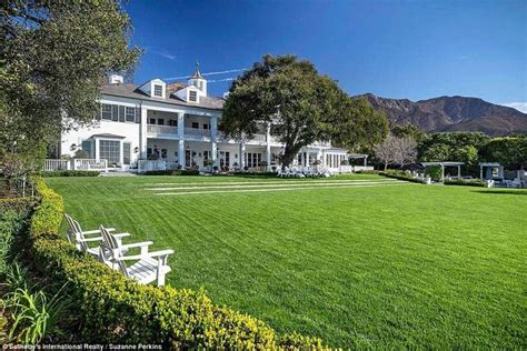 Rob Lowe Lists His Montecito Mansion For 47 Million Casas De Famosos