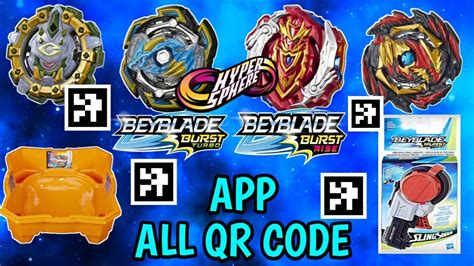All Qr Code Beyblade Burst Evolution And Turbo And Rise 305 Qr Code Youtube
