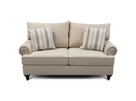 England Rosalie Traditional Loveseat With Rolled Arms Howell