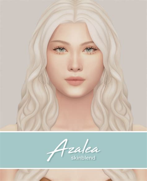 Azalea A Default Non Default Skinblend Nesurii Su Patreon Sims 4