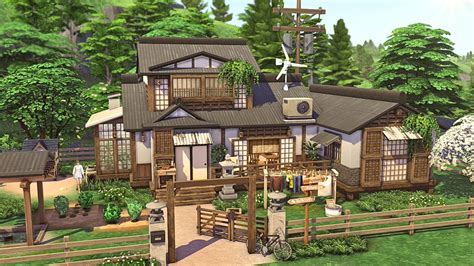 Sarah 🌿🌱 Sims 4 Creations On Twitter Sul Sul 🤗 Today I Built A Japanese Country Home ️ ️