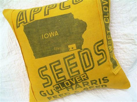 16 Inch Grain Sack Pillow | Etsy | Grain sack pillows, Pillows, Grain sack