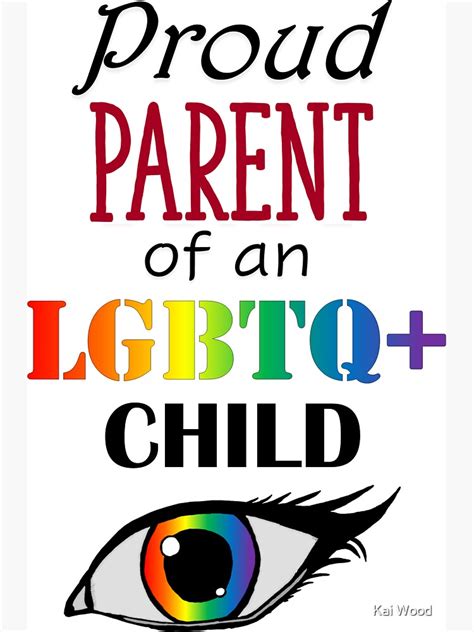 Proud Parent Of An Lgbtq Child Magnet For Sale By Rach 24601 Redbubble