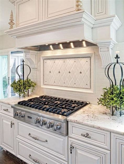 Elegant White Kitchen Backsplash Design Ideas Page Of