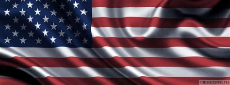 Flag Of United States Of America Graphical Artwork Facebook Cover