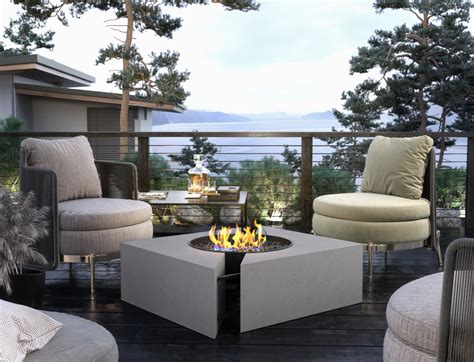 Elevate Your Space With A Nisho Fire Feature Modern Outdoor Firepit