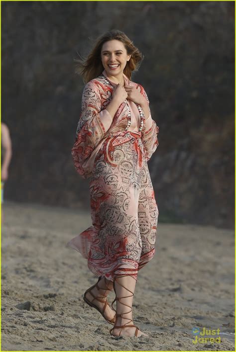 Full Sized Photo Of Elizabeth Olsen Malibu Beach Shoot Elizabeth