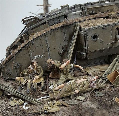 Ww Tank Diorama Military Diorama Tamiya Model Kits Military Modelling
