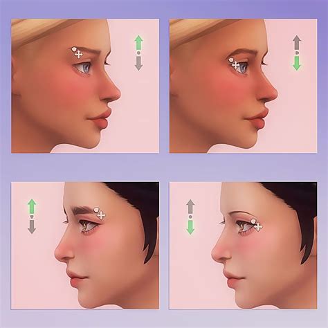 Eyebrow Slider — Miiko In 2021 Sims 4 Cc Makeup Sims 4 Sims