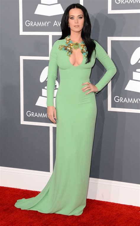 Katy Perry From Riskiest Looks At The 2013 Grammys E News
