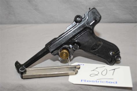 Restricted Echasa Model Lur Panzer 22 Lr Cal 10 Shot Semi Auto