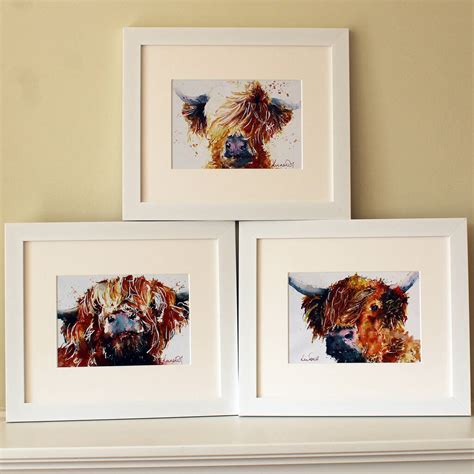 Cow Prints The Highland Set By Luna Harrison