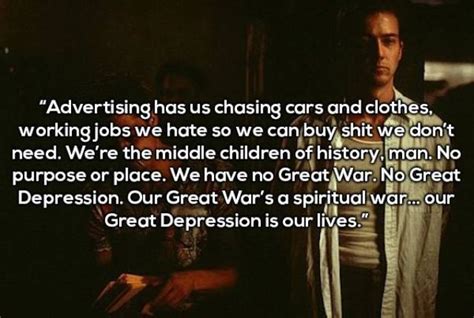 The film, which is directed by david fincher, is based on the same name novel by. Tyler Durden Quotes That Will Make You Rethink Your Life (16 pics)
