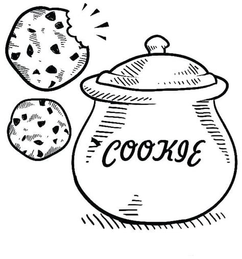 Cookie Coloring Pages Free Printable Coloring Pages For Kids